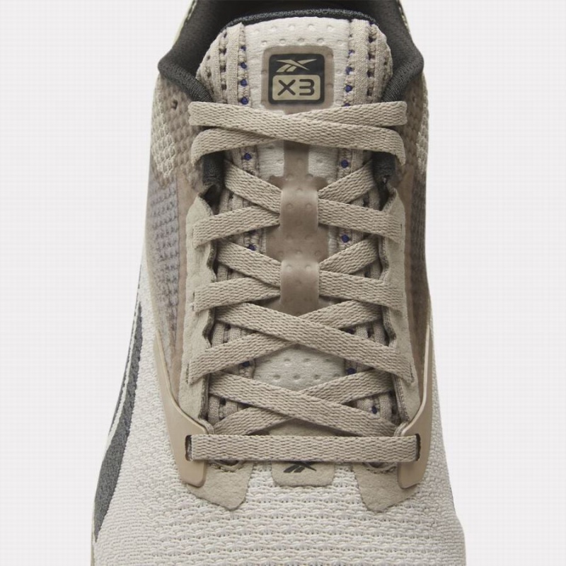 Reebok Nano X3 Women's Training Shoes Beige Black | JAI3863SP