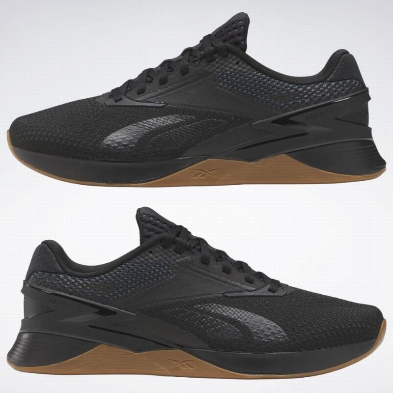Reebok Nano X3 Women's Training Shoes Black Grey | FGG9626ZY