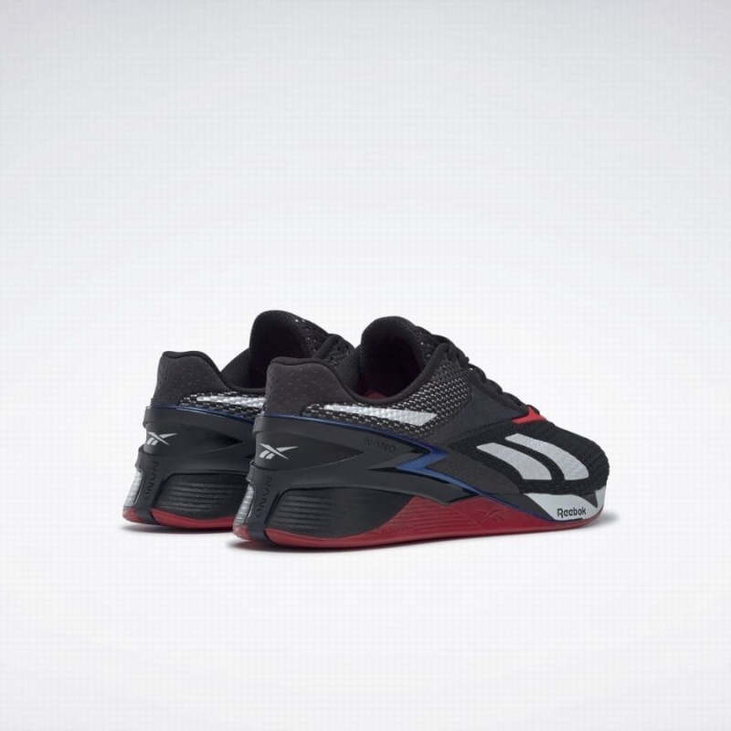 Reebok Nano X3 Women's Training Shoes Black White Blue | XWR9488GN