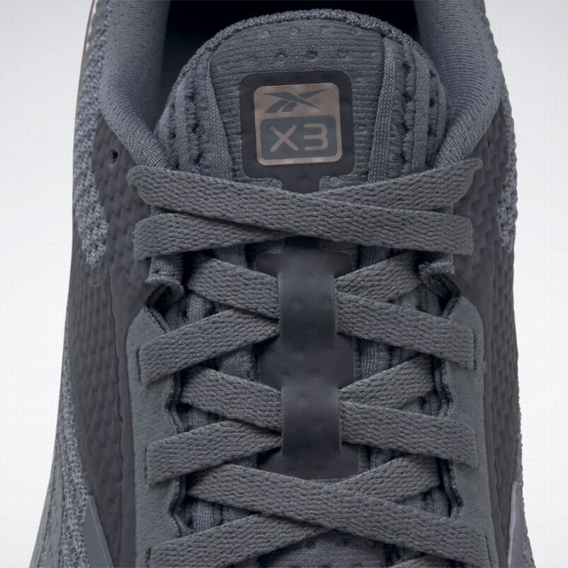 Reebok Nano X3 Women's Training Shoes Grey Brown | YPD319PO