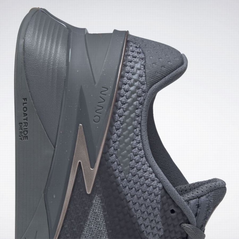 Reebok Nano X3 Women's Training Shoes Grey Brown | YPD319PO