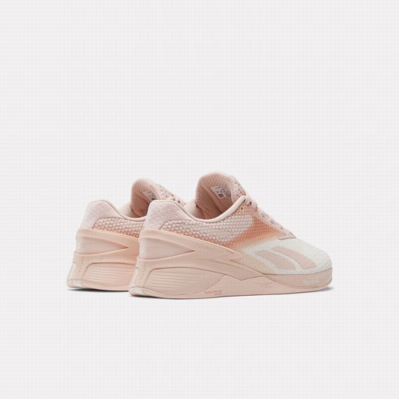 Reebok Nano X3 Women's Training Shoes Pink White | TIN9630IR