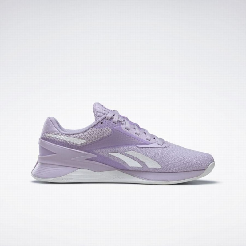 Reebok Nano X3 Women's Training Shoes Purple Grey Blue | FCV3375CA