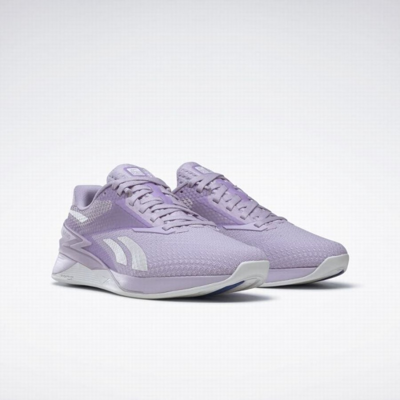 Reebok Nano X3 Women's Training Shoes Purple Grey Blue | FCV3375CA