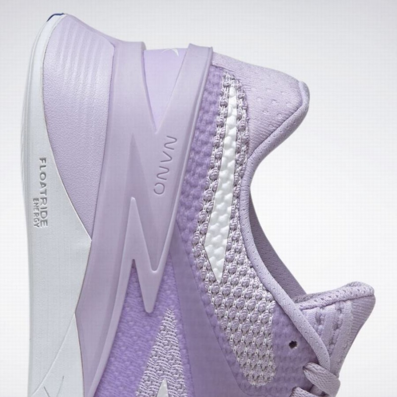 Reebok Nano X3 Women's Training Shoes Purple Grey Blue | FCV3375CA