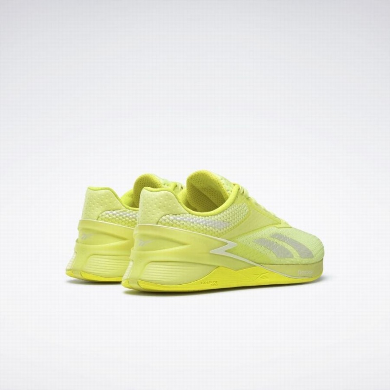 Reebok Nano X3 Women's Training Shoes Yellow White | GCP5228XG