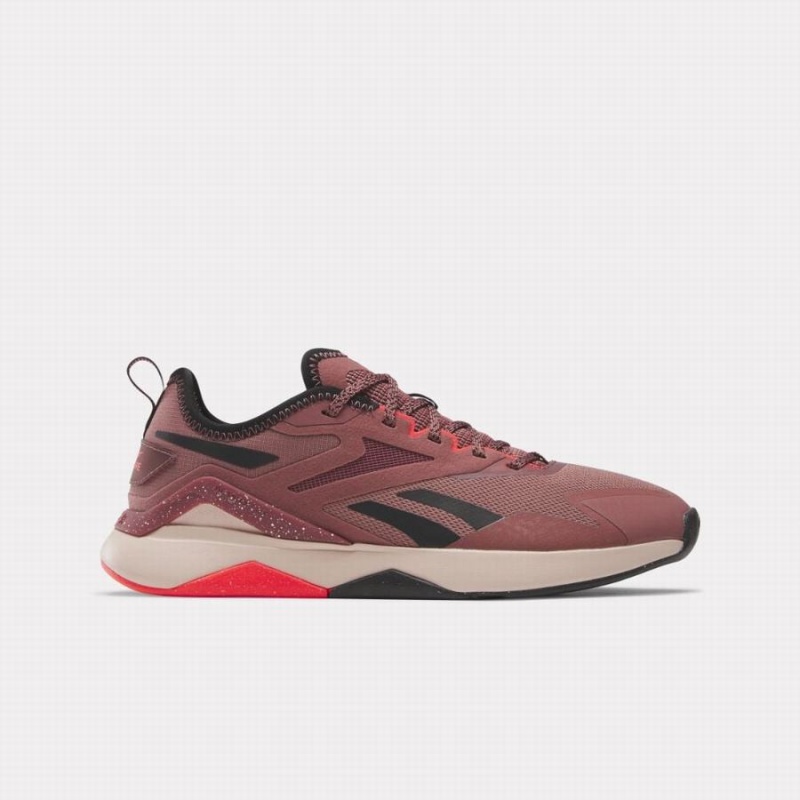 Reebok Nanoflex Adventure Tr 2 Women\'s Training Shoes Rose Black Pink | RUW9446SI