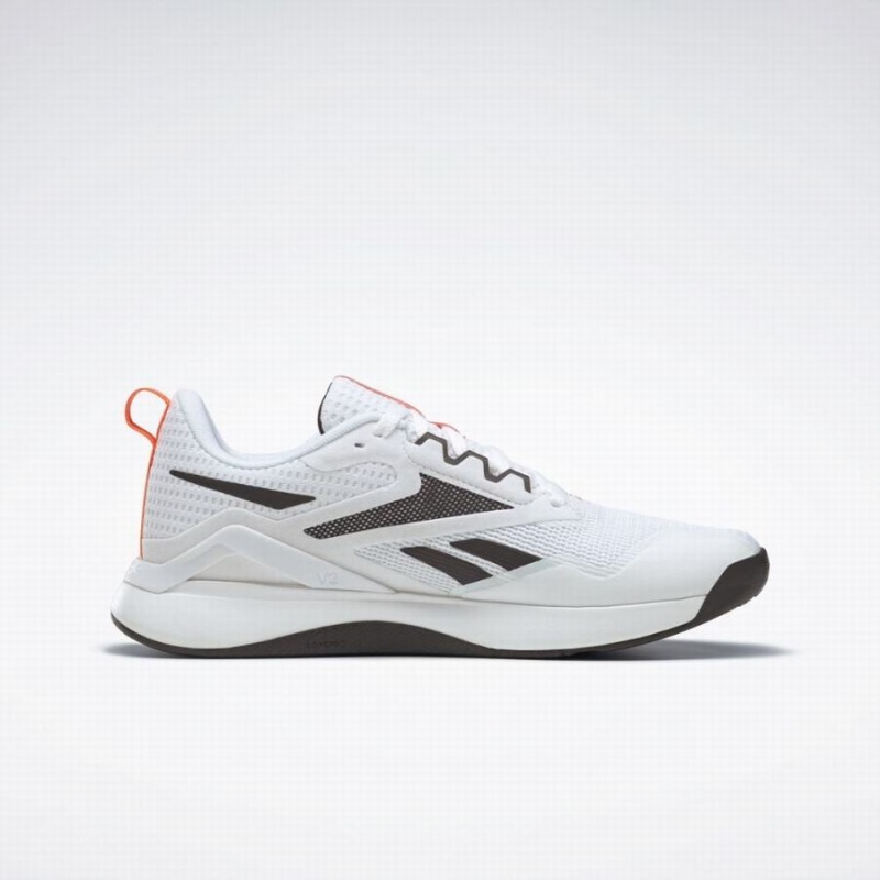 Reebok Nanoflex Tr 2.0 Men's Training Shoes White Grey Black | FQZ7888LP