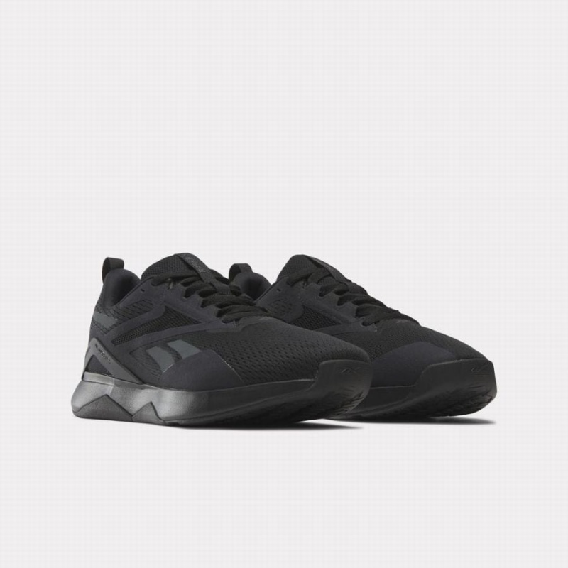 Reebok Nanoflex Trainer 2.0 Men's Weightlifting Shoes Black Grey | MKM924OD