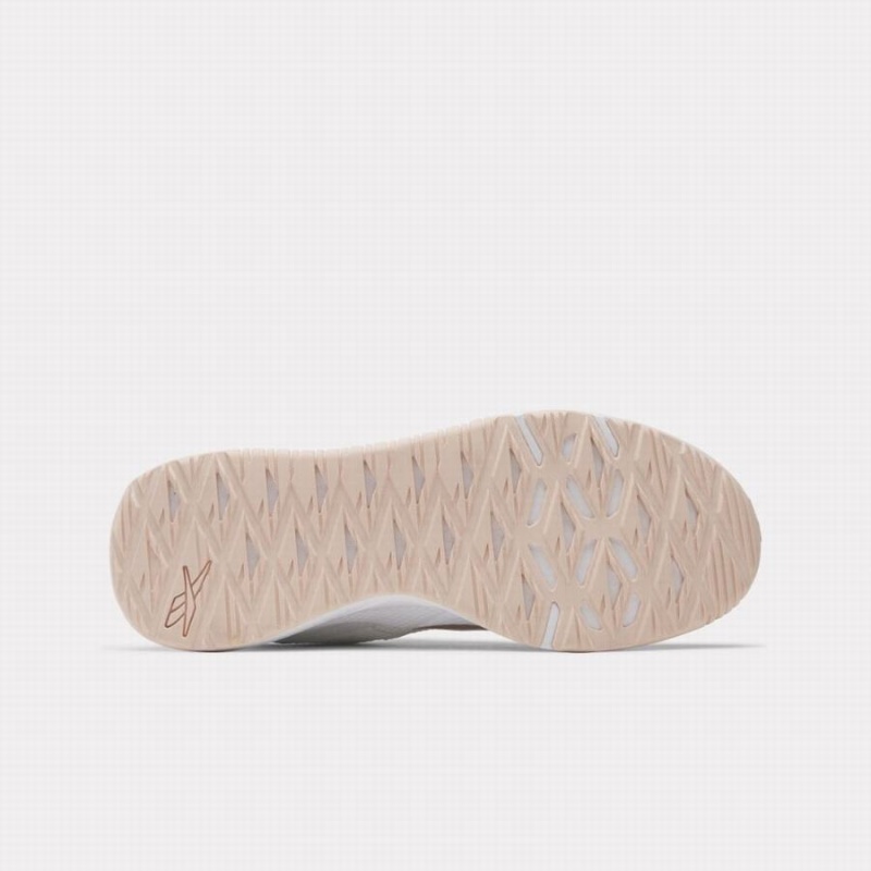 Reebok Nanoflex Trainer Men's Weightlifting Shoes White Pink | ZLY5851AJ
