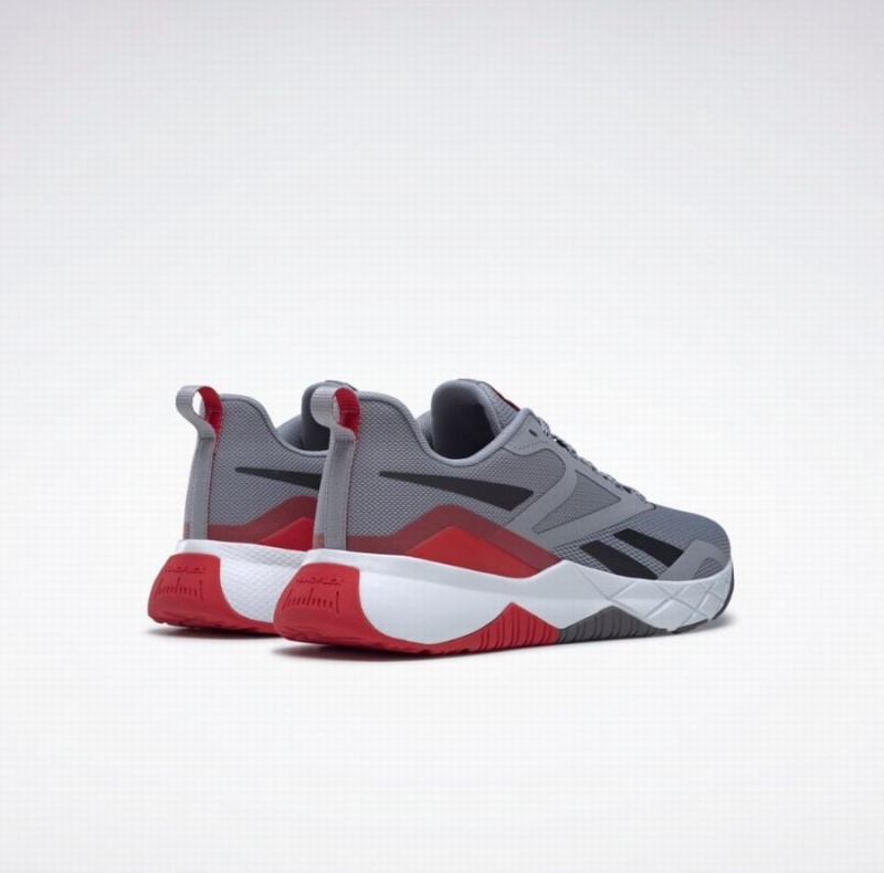 Reebok Nfx Trainers Men's Training Shoes Grey Black | TIA8174SQ