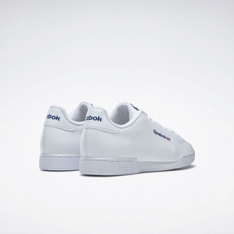 Reebok Npc Ii Men's Lifestyle Shoes White Blue | ZXJ117BV