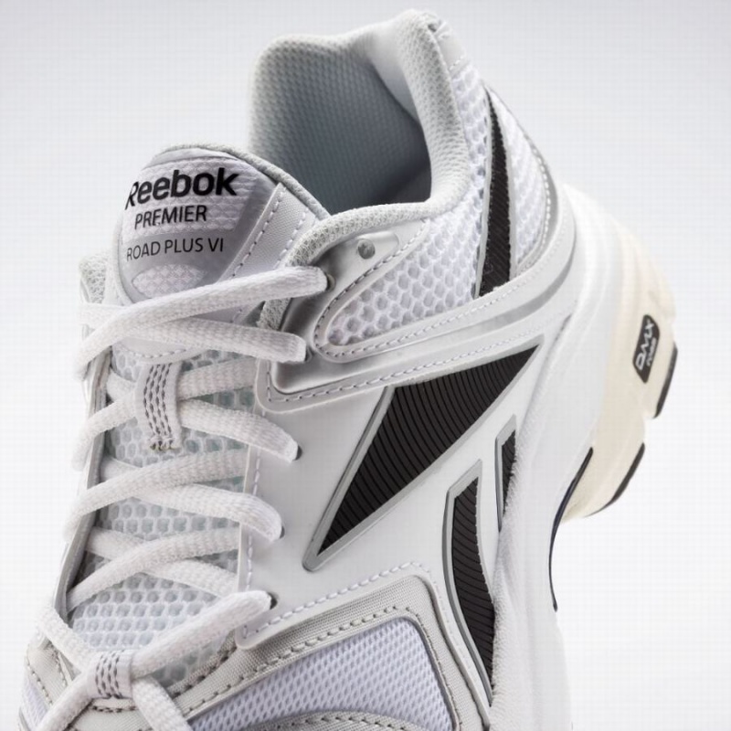 Reebok Premier Road Plus Vi Women's Running Shoes White Silver Metal Grey | XAX423BJ
