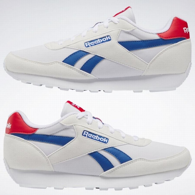 Reebok Rewind Run Women's Running Shoes White Blue Red | JYG1532HK
