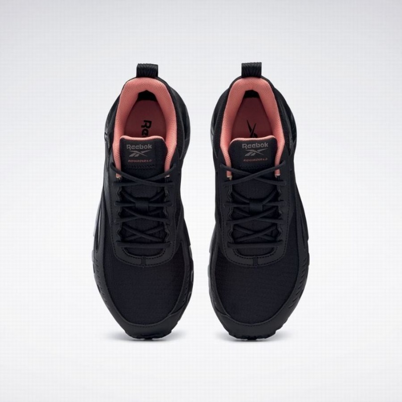Reebok Ridgerider 6 Gore-tex Women's Walking Shoes Black Coral Metal | BEY9572DE