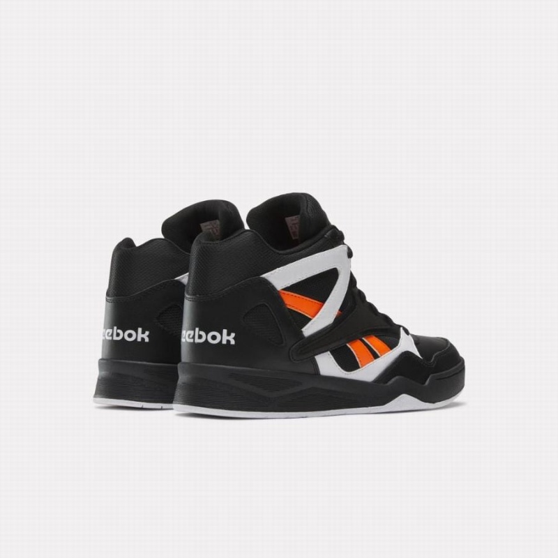 Reebok Royal BB4500 Hi 2 Women's Basketball Shoes Black Orange White | TLF4782OF