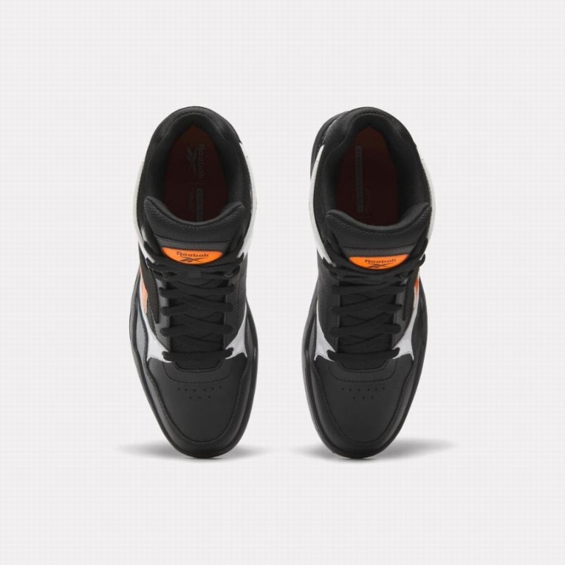 Reebok Royal BB4500 Hi 2 Women's Basketball Shoes Black Orange White | TLF4782OF
