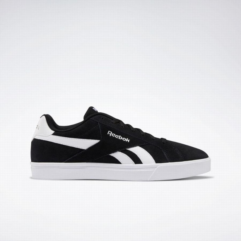 Reebok Royal Complete 3.0 Low Men\'s Lifestyle Shoes Black White | AZO7213GX