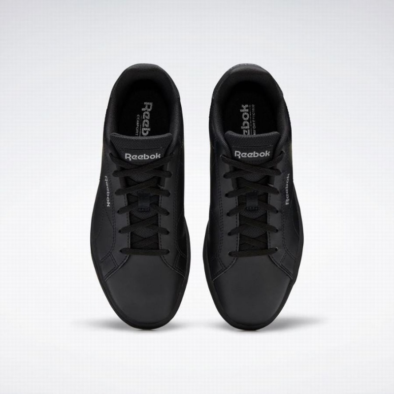 Reebok Royal Complete Clean 2.0 Women's Lifestyle Shoes Black Silver Metal | LBX6649WE