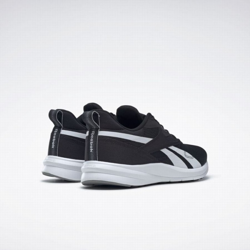 Reebok Runner 4 4e Men's Running Shoes Black Grey White | KXS734IA