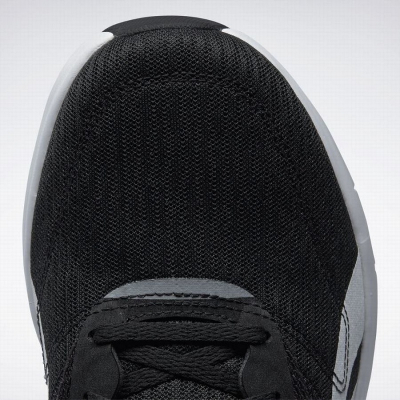 Reebok Runner 4 4e Men's Running Shoes Black Grey White | KXS734IA