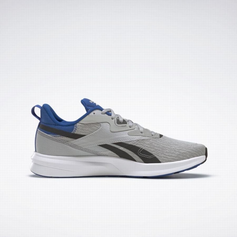 Reebok Runner 4 4e Men's Running Shoes Grey Blue Black | QTX3726OP