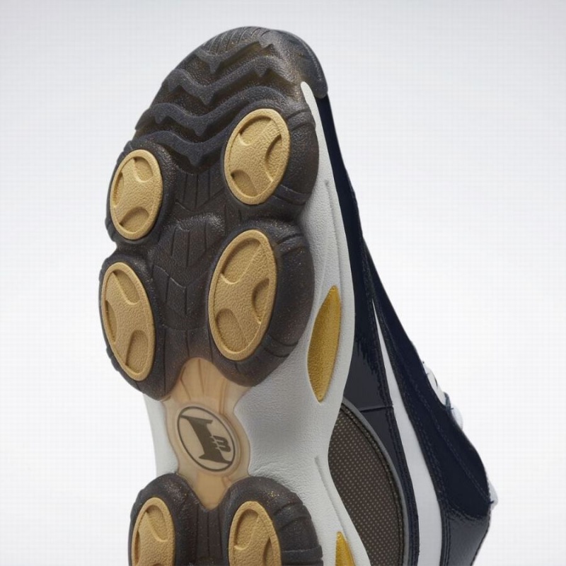Reebok The Answer Dmx Women's Lifestyle Shoes Navy White | HYZ3073JV