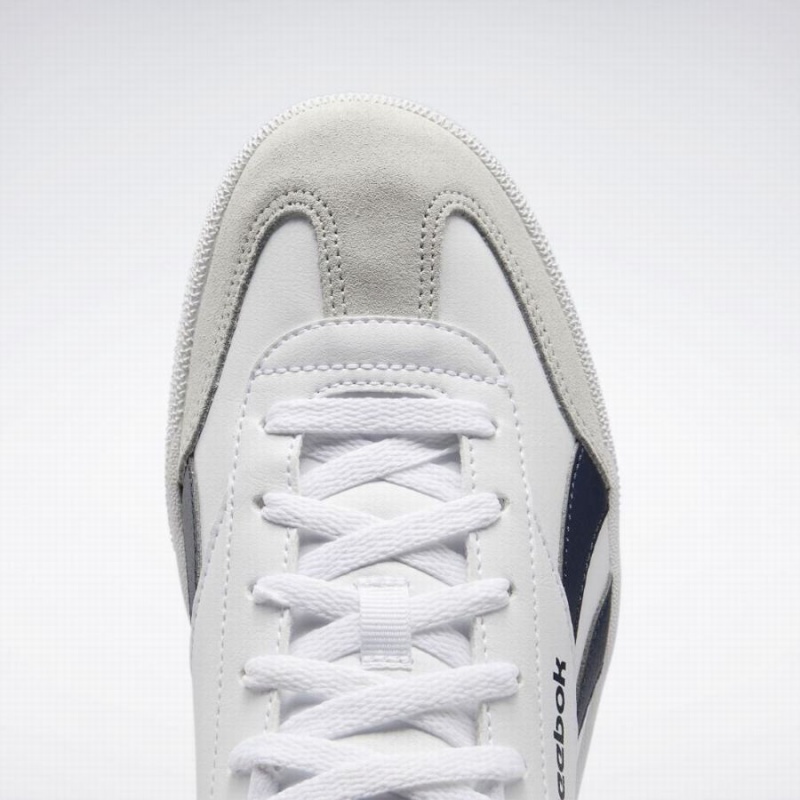 Reebok Vector Smash Women's Lifestyle Shoes White Navy Grey | IVT5279UX
