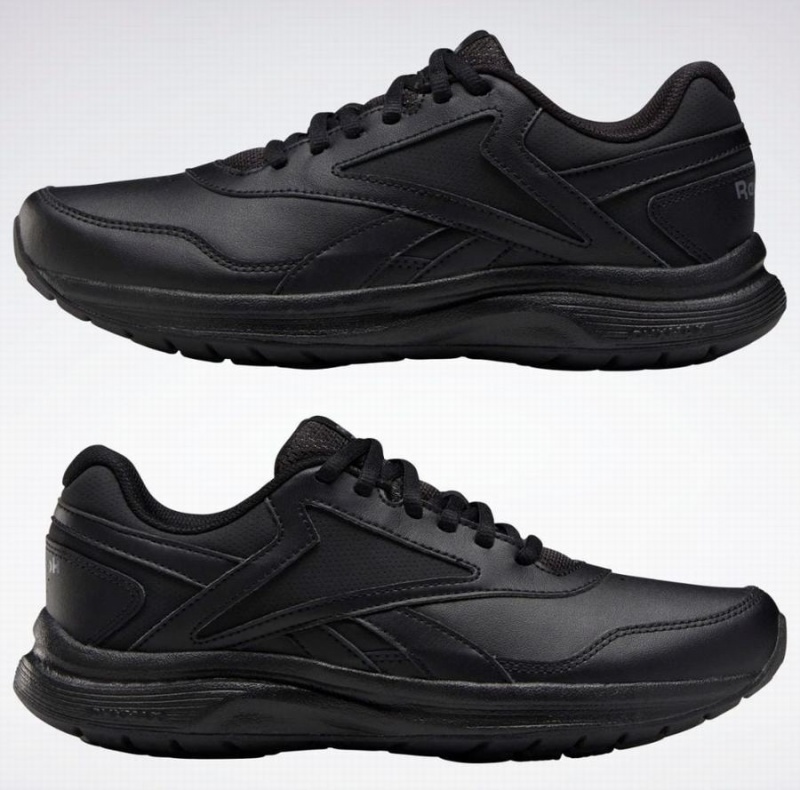 Reebok Walk Ultra 7.0 Dmx Max Women's Walking Shoes Black Grey Royal | IVF7733LP