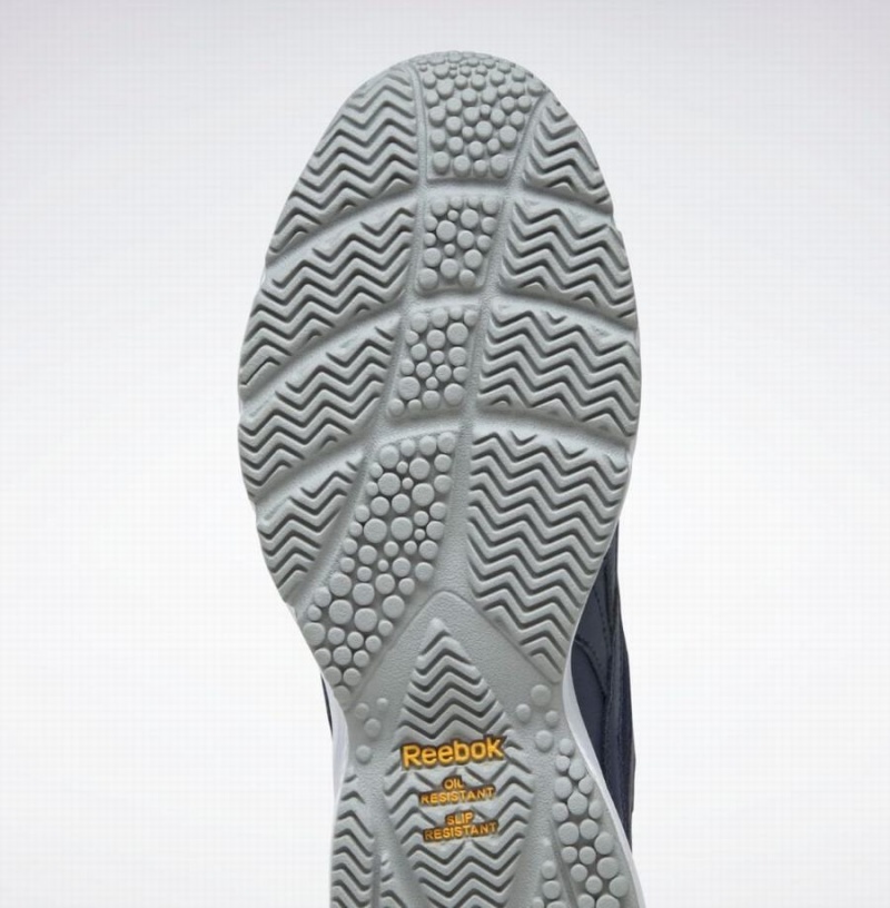 Reebok Work N Cushion 4.0 Men's Walking Shoes Navy Grey White | FEC69100NU