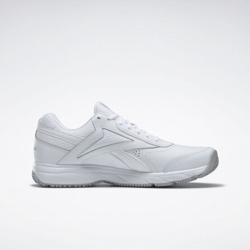 Reebok Work N Cushion 4.0 Men's Walking Shoes White Grey | QWV3082SW