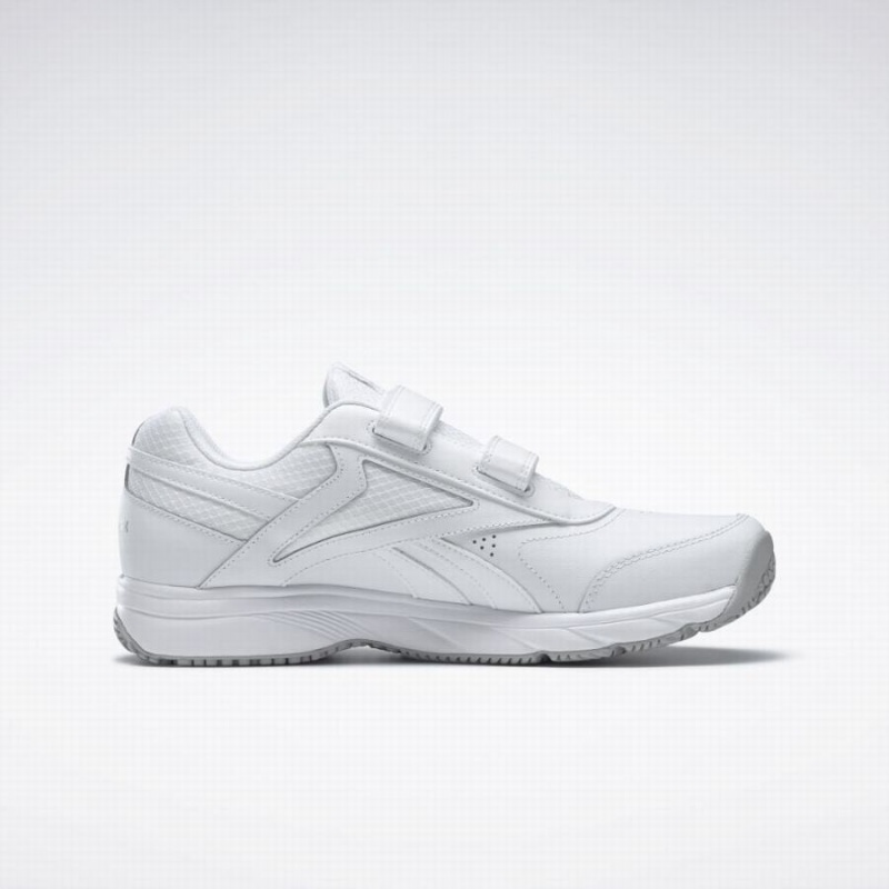 Reebok Work N Cushion 4.0 Men's Walking Shoes White Grey | XMO4965IM