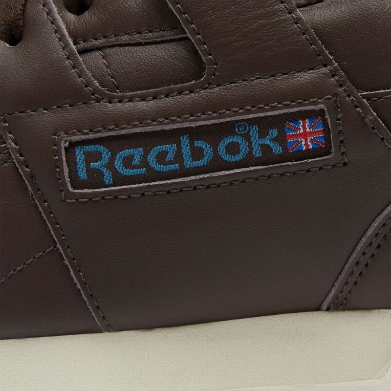 Reebok Workout Plus 1987 Tv Men's Walking Shoes Dark Brown Blue | EEV6955NE