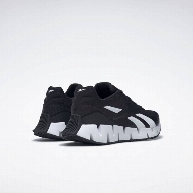 Reebok Zig Dynamica 4 Men's Running Shoes Black White | AAU9450IU