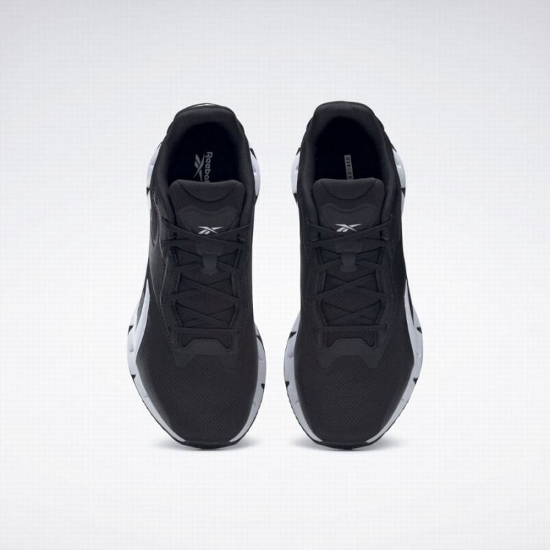Reebok Zig Dynamica 4 Men's Running Shoes Black White | AAU9450IU