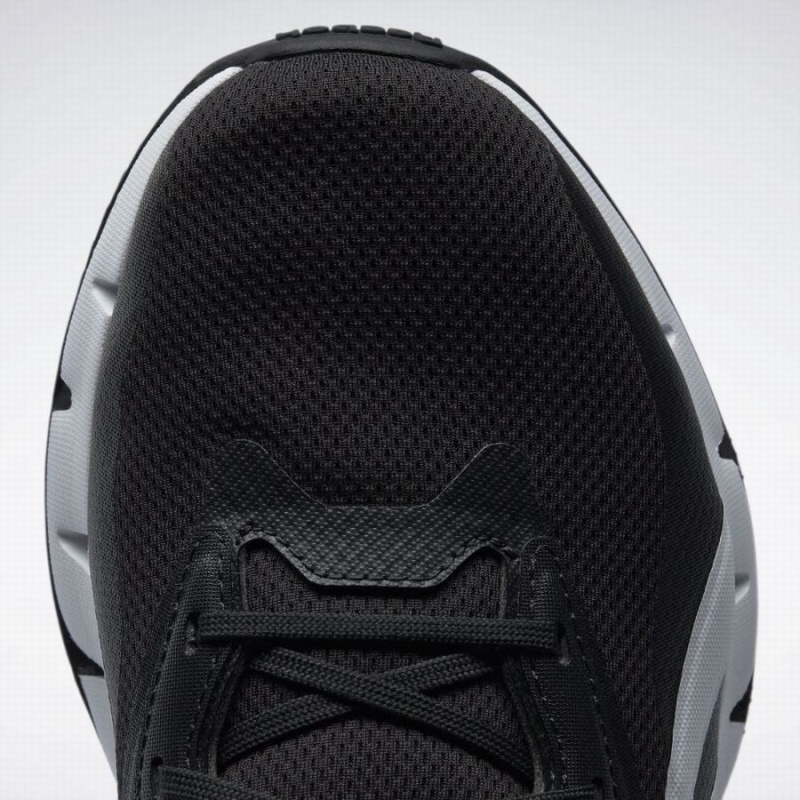 Reebok Zig Dynamica 4 Men's Running Shoes Black White | AAU9450IU