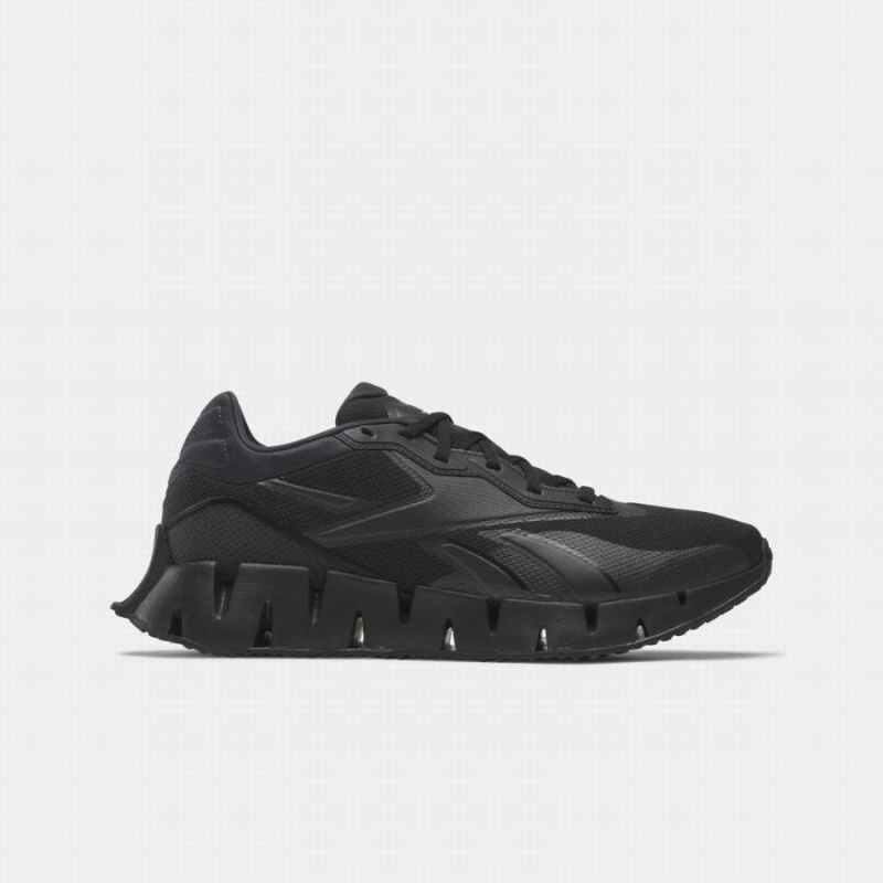 Reebok Zig Dynamica 4 Men\'s Running Shoes Black Grey | VQJ4691YY