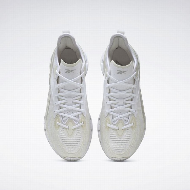 Reebok Zig Kinetica 3 Men's Running Shoes White Grey | BCB2540JG