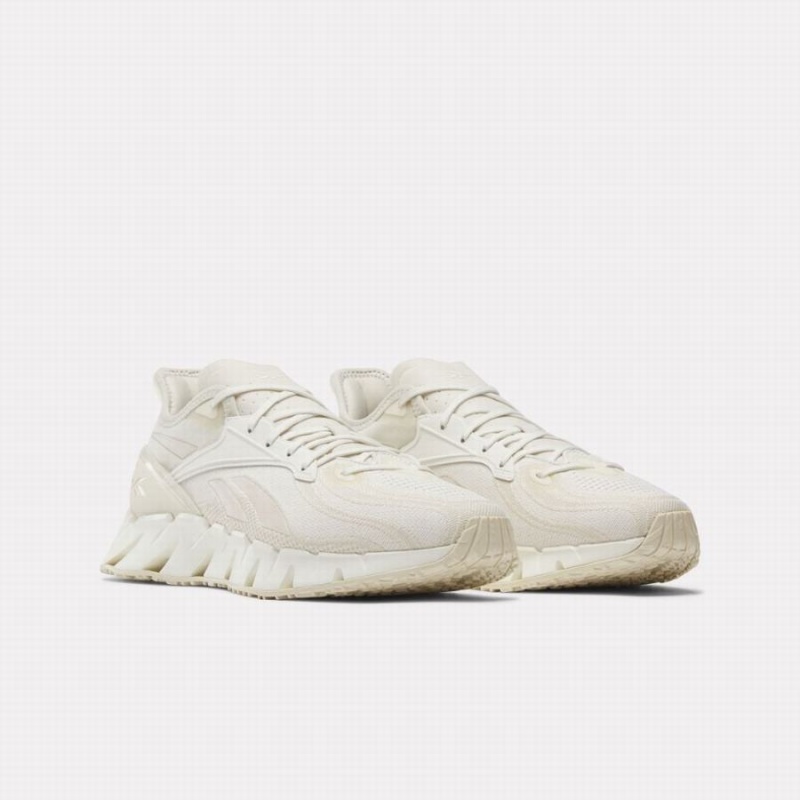Reebok Zig Kinetica 3 Women's Running Shoes White | RVQ8393HO