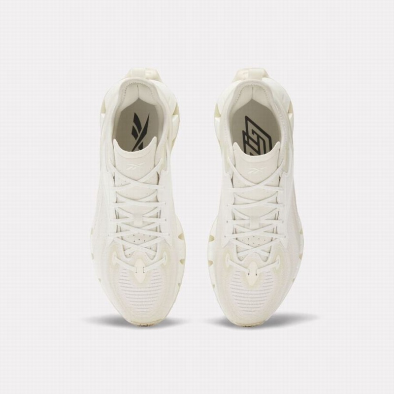 Reebok Zig Kinetica 3 Women's Running Shoes White | RVQ8393HO